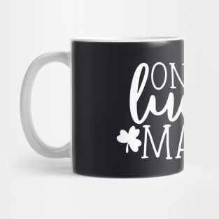 One Lucky Mama Three Leaf Patrick Day Mama Mug